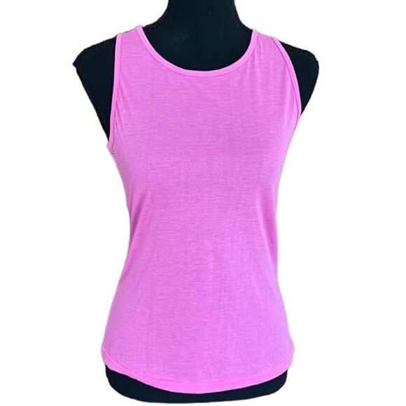 New with tags Laundry by Shelli Segal Racerback cutout lavender tank size Small - Picture 1 of 5